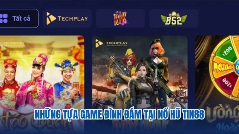 Điểm mặt một số siêu phẩm slot game 2025