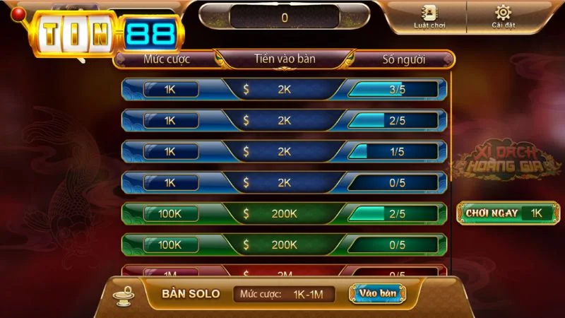Nên chọn mức cược phù hợp với trình độ, tránh gây áp lực lớn cho mình